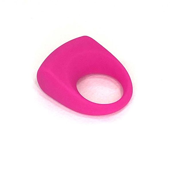 Anillo vibrador color rosa para el pene