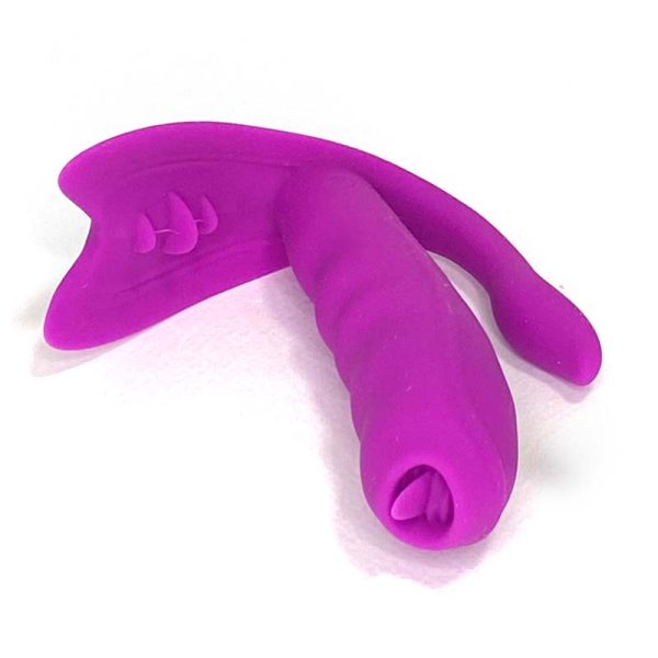 Vibrador completo y lengua - sin control remoto