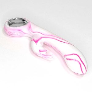 Conejo vibrador doble placer rosa